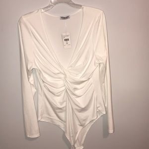 Pure white bodysuit☁️